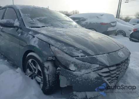 2022 Hyundai Elantra Limited z USA, uszkodzony, nr VIN KMHLP4AG7NU348529